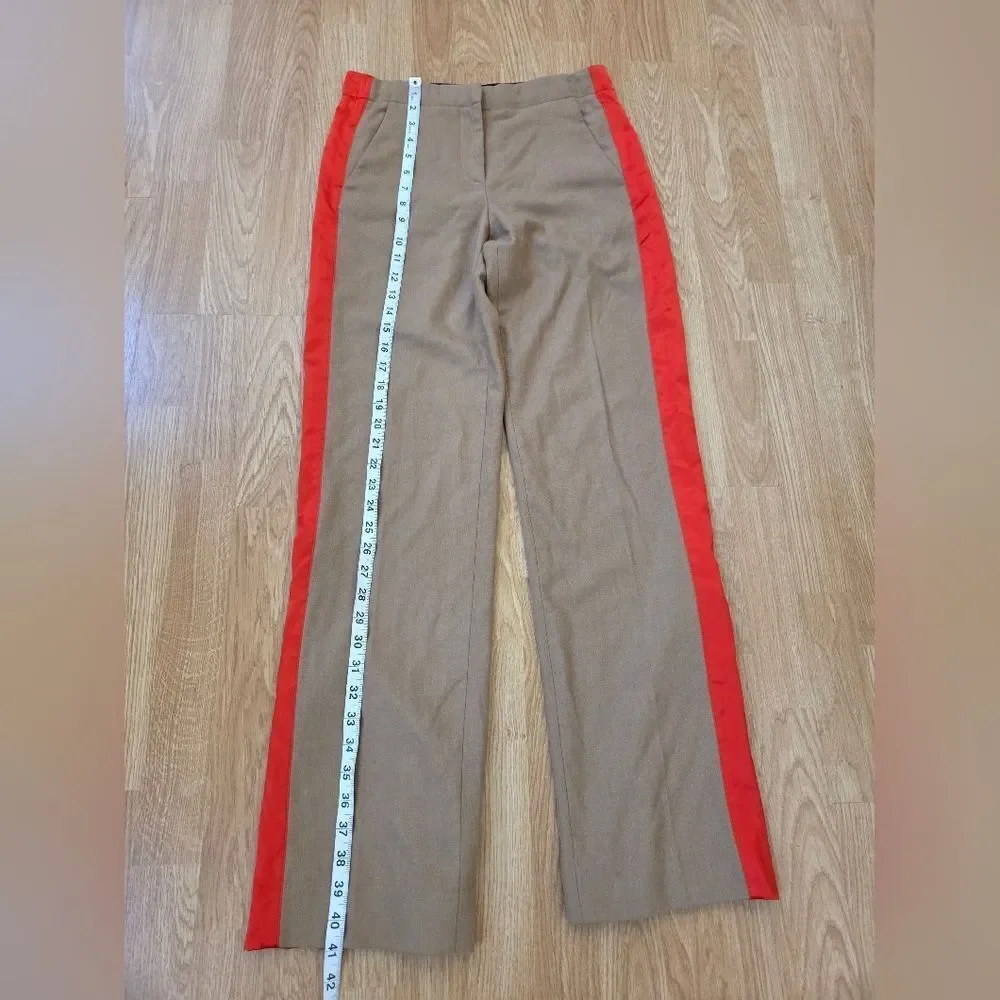 Rag & Bone Track Style Pant Stripe Flared Trousers Sz 0